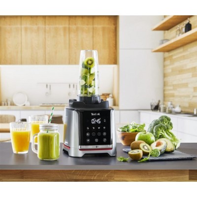 Блендер Tefal стаціонарний InfinyMix + 1600Вт, чаша-1750мл, стакан 600мл, сріблясто-чорний (BL91HD31)