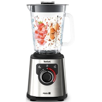 Блендер Tefal стаціонарний Perfect mix+ 1200Вт, чаша-1750мл, скло, сталь-чорний (BL871D31) Блендер Tefal стаціонарний Perfect mix+ 1200Вт, чаша-1750мл, скло, сталь-чорний (BL871D31)