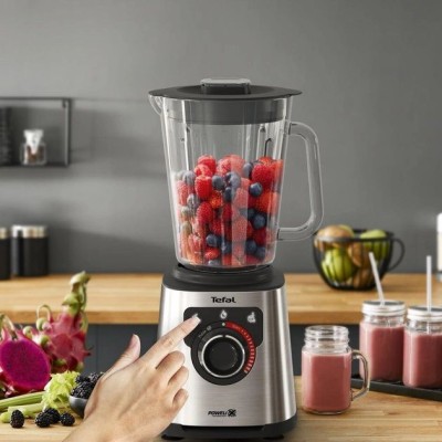 Блендер Tefal стаціонарний Perfect mix+ 1200Вт, чаша-1750мл, скло, сталь-чорний (BL871D31) Блендер Tefal стаціонарний Perfect mix+ 1200Вт, чаша-1750мл, скло, сталь-чорний (BL871D31)