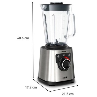 Блендер Tefal стаціонарний Perfect mix+ 1200Вт, чаша-1750мл, скло, сталь-чорний (BL871D31) Блендер Tefal стаціонарний Perfect mix+ 1200Вт, чаша-1750мл, скло, сталь-чорний (BL871D31)