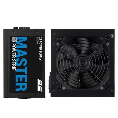 Блок живлення 2E Master Power (650W), >80%, 80+ White, 120мм, 1xMB 24pin(20+4), 1xCPU 8pin(4+4), 3xMolex, 5xSATA, 2xPCIe 8pin(6+ Блок живлення 2E Master Power (650W), >80%, 80+ White, 120мм, 1xMB 24pin(20+4), 1xCPU 8pin(4+4), 3xMolex, 5xSATA, 2xPCIe 8pin(6+