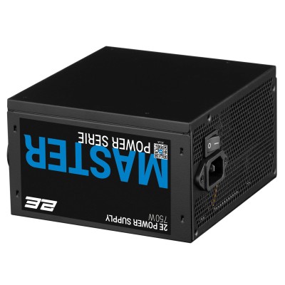 Блок живлення 2E Master Power (750W), >80%, 80+ White, 120мм, 1xMB 24pin(20+4), 1xCPU 8pin(4+4), 3xMolex, 5xSATA, 4xPCIe 8pin(6+ Блок живлення 2E Master Power (750W), >80%, 80+ White, 120мм, 1xMB 24pin(20+4), 1xCPU 8pin(4+4), 3xMolex, 5xSATA, 4xPCIe 8pin(6+