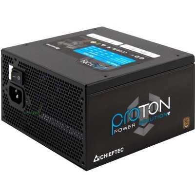 Блок живлення CHIEFTEC Proton (500W), >85%, 80+ Bronze, 120мм, 1xMB 24pin(20+4), 1xCPU 8pin(4+4), 3xMolex, 6xSATA, 2xPCIe 8pin(6 Блок живлення CHIEFTEC Proton (500W), >85%, 80+ Bronze, 120мм, 1xMB 24pin(20+4), 1xCPU 8pin(4+4), 3xMolex, 6xSATA, 2xPCIe 8pin(6