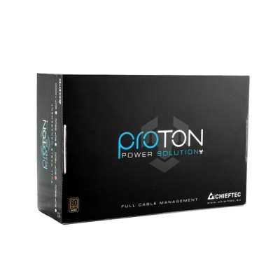 Блок живлення CHIEFTEC Proton (650W), >85%, 80+ Bronze, 140мм, 1xMB 24pin(20+4), 1xCPU 8pin(4+4), 3xMolex, 6xSATA, 4xPCIe 8pin(6 Блок живлення CHIEFTEC Proton (650W), >85%, 80+ Bronze, 140мм, 1xMB 24pin(20+4), 1xCPU 8pin(4+4), 3xMolex, 6xSATA, 4xPCIe 8pin(6