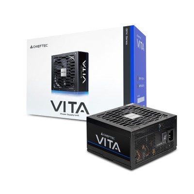 Блок живлення CHIEFTEC Vita (750W), >85%, 80+ Bronze, 120мм, 1xMB 24pin(20+4), 2xCPU 8pin(4+4), 2xMolex, 6xSATA, 4xPCIe 8pin(6+2 Блок живлення CHIEFTEC Vita (750W), >85%, 80+ Bronze, 120мм, 1xMB 24pin(20+4), 2xCPU 8pin(4+4), 2xMolex, 6xSATA, 4xPCIe 8pin(6+2