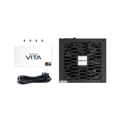 Блок живлення CHIEFTEC Vita (750W), >85%, 80+ Bronze, 120мм, 1xMB 24pin(20+4), 2xCPU 8pin(4+4), 2xMolex, 6xSATA, 4xPCIe 8pin(6+2 Блок живлення CHIEFTEC Vita (750W), >85%, 80+ Bronze, 120мм, 1xMB 24pin(20+4), 2xCPU 8pin(4+4), 2xMolex, 6xSATA, 4xPCIe 8pin(6+2