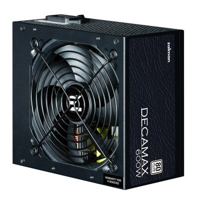 Блок живлення Zalman Decamax (600W) 85%, 80 Plus, 120мм, 1xMB 24pin(20+4), 1xCPU 8pin(4+4), 3xMolex, 6xSATA, 2xPCIe 8pin(6+2) (Z Блок живлення Zalman Decamax (600W) 85%, 80 Plus, 120мм, 1xMB 24pin(20+4), 1xCPU 8pin(4+4), 3xMolex, 6xSATA, 2xPCIe 8pin(6+2) (Z