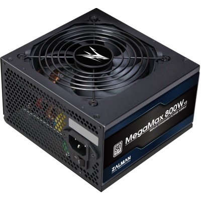Блок живлення Zalman Megamax (800W), 83%, 80+ White, 120мм, 1xMB 24pin(20+4), 2xCPU (8pin+(4+4)pin) 4xMolex, 8xSATA, 4xPCIe 8pin Блок живлення Zalman Megamax (800W), 83%, 80+ White, 120мм, 1xMB 24pin(20+4), 2xCPU (8pin+(4+4)pin) 4xMolex, 8xSATA, 4xPCIe 8pin