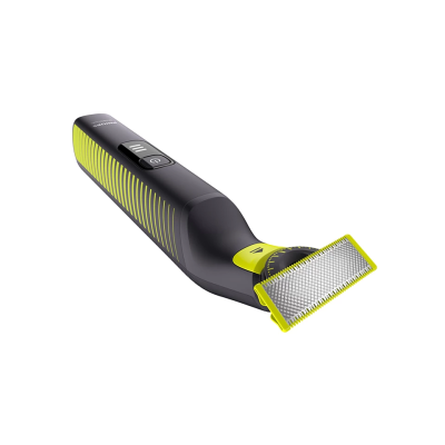 Бритва електр. Philips OneBlade Pro, Li-Ion, сух.+волог., індикатор заряду, чорний (QP6506/15) Бритва електр. Philips OneBlade Pro, Li-Ion, сух.+волог., індикатор заряду, чорний (QP6506/15)