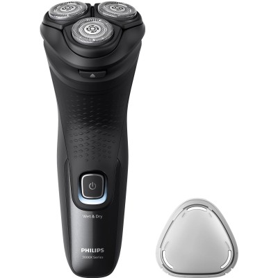 Бритва електр. Philips роторна Series 3000X, бритв.головок-3, Li-Ion, сух.+волог., тример, чорний (X3051/00)