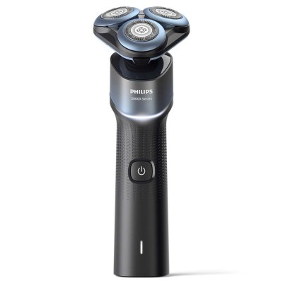 Бритва електр. Philips роторна Series 5000X, 4.5Вт, бритв.головок-3, Li-Ion, сух.+волог., чорно-синій (X5006/00)