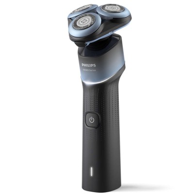 Бритва електр. Philips роторна Series 5000X, 4.5Вт, бритв.головок-3, Li-Ion, сух.+волог., чорно-синій (X5006/00)