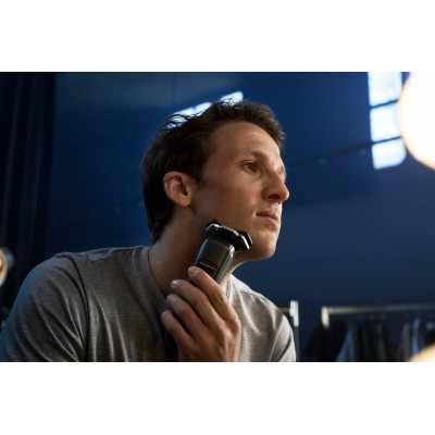 Бритва електр. Philips роторна Series 7000, 9Вт, бритв.головок-3, Li-Ion, сух.+волог., тример, чохол, Bt., сіро-синій (S7882/55) Бритва електр. Philips роторна Series 7000, 9Вт, бритв.головок-3, Li-Ion, сух.+волог., тример, чохол, Bt., сіро-синій (S7882/55)