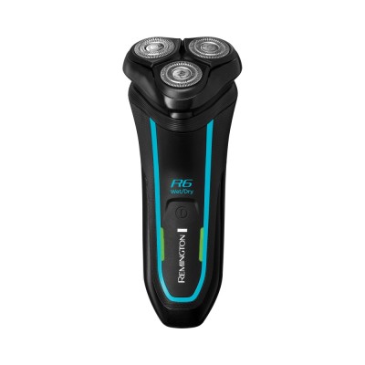 Бритва електр. Remington роторна Style Aqua, бритв.головок-3, Ni-Mh, сух.+волог., водонепрон., дорожн., чохол, чорно-синій (R600 Бритва електр. Remington роторна Style Aqua, бритв.головок-3, Ni-Mh, сух.+волог., водонепрон., дорожн., чохол, чорно-синій (R600