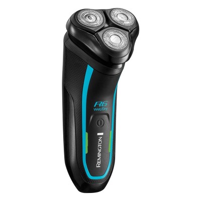 Бритва електр. Remington роторна Style Aqua, бритв.головок-3, Ni-Mh, сух.+волог., водонепрон., дорожн., чохол, чорно-синій (R600 Бритва електр. Remington роторна Style Aqua, бритв.головок-3, Ni-Mh, сух.+волог., водонепрон., дорожн., чохол, чорно-синій (R600