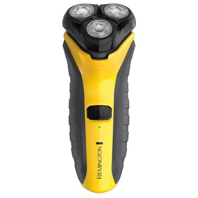 Бритва електр. Remington роторна Virtually Indestructible, 4.8Вт, бритв.головок-3, Ni-Mh, сух., тример, чорно-жовтий (PR1855)