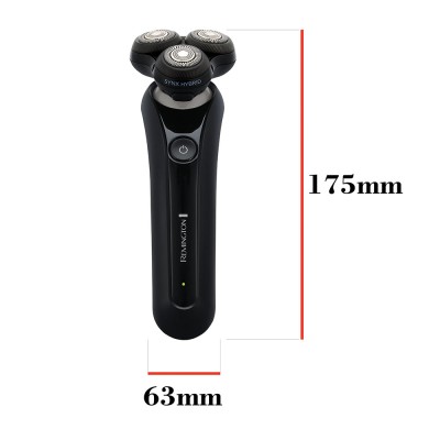 Бритва електр. Remington роторна X5 Limitless X, бритв.головок-3, от сети, сух.+волог., тример, водонепрон., швид. зарядка, чорн Бритва електр. Remington роторна X5 Limitless X, бритв.головок-3, от сети, сух.+волог., тример, водонепрон., швид. зарядка, чорн