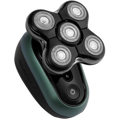 Бритва електр. для голови Remington роторна Ultimate Series RX7, бритв.головок-5, Li-Ion, сух.+волог., тример, чорно-зелений (XR