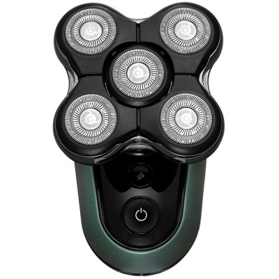Бритва електр. для голови Remington роторна Ultimate Series RX7, бритв.головок-5, Li-Ion, сух.+волог., тример, чорно-зелений (XR