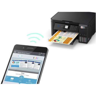БФП ink color A4 Epson EcoTank L4260 33_15 ppm Duplex USB Wi-Fi 4 inks Black Pigment (C11CJ63412) БФП ink color A4 Epson EcoTank L4260 33_15 ppm Duplex USB Wi-Fi 4 inks Black Pigment (C11CJ63412)