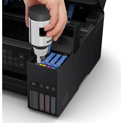 БФП ink color A4 Epson EcoTank L4260 33_15 ppm Duplex USB Wi-Fi 4 inks Black Pigment (C11CJ63412) БФП ink color A4 Epson EcoTank L4260 33_15 ppm Duplex USB Wi-Fi 4 inks Black Pigment (C11CJ63412)