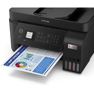 БФП ink color A4 Epson EcoTank L5290 33_15 ppm Fax ADF USB Ethernet Wi-Fi 4 inks (C11CJ65407) БФП ink color A4 Epson EcoTank L5290 33_15 ppm Fax ADF USB Ethernet Wi-Fi 4 inks (C11CJ65407)