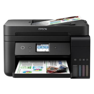 БФП ink color A4 Epson EcoTank L6290 33_20 ppm Fax ADF Duplex USB Ethernet Wi-Fi 4 inks Black Pigment (C11CJ60406) БФП ink color A4 Epson EcoTank L6290 33_20 ppm Fax ADF Duplex USB Ethernet Wi-Fi 4 inks Black Pigment (C11CJ60406)