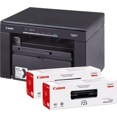 БФП А4 ч/б Canon i-SENSYS MF3010 (бандл з 2-ма картриджами) (5252B034) БФП А4 ч/б Canon i-SENSYS MF3010 (бандл з 2-ма картриджами) (5252B034)