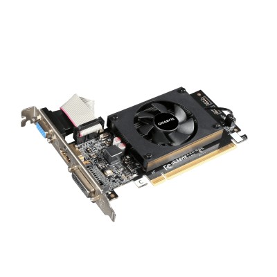 Вiдеокарта GIGABYTE GeForce GT 710 2GB DDR3 64bit HDMI-DVI-VGA low profile (GV-N710D3-2GL) Вiдеокарта GIGABYTE GeForce GT 710 2GB DDR3 64bit HDMI-DVI-VGA low profile (GV-N710D3-2GL)