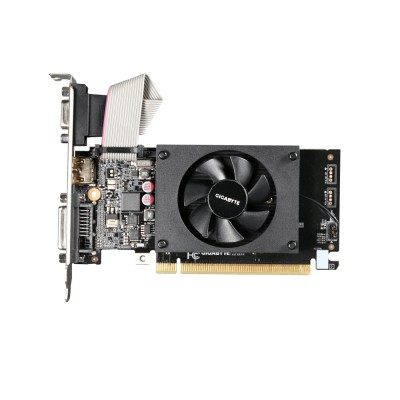 Вiдеокарта GIGABYTE GeForce GT 710 2GB DDR3 64bit HDMI-DVI-VGA low profile (GV-N710D3-2GL) Вiдеокарта GIGABYTE GeForce GT 710 2GB DDR3 64bit HDMI-DVI-VGA low profile (GV-N710D3-2GL)