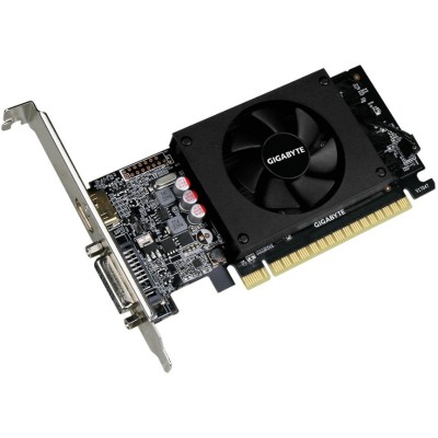Вiдеокарта GIGABYTE GeForce GT 710 2GB DDRR5 64bit low profile (GV-N710D5-2GL) Вiдеокарта GIGABYTE GeForce GT 710 2GB DDRR5 64bit low profile (GV-N710D5-2GL)