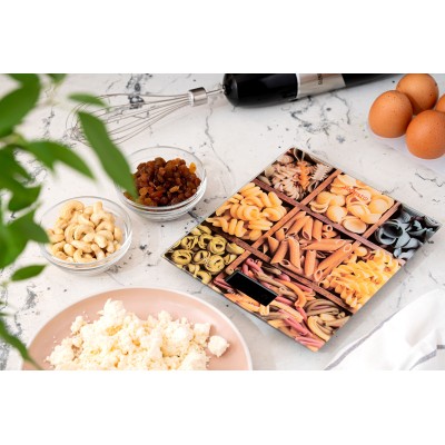 Ваги Ardesto кухонні Pasta, 5кг, AAAx2 в комплекті, скло, багатокольоровий (SCK-893PASTA) Ваги Ardesto кухонні Pasta, 5кг, AAAx2 в комплекті, скло, багатокольоровий (SCK-893PASTA)