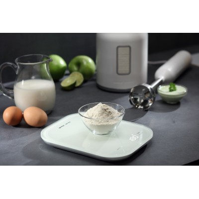 Ваги Gorenje кухонні, 10кг, AAAx3 в комплекті, скло, білий (KT10ORAW) Ваги Gorenje кухонні, 10кг, AAAx3 в комплекті, скло, білий (KT10ORAW)