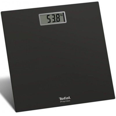 Ваги Tefal підлогові Premiss, 150кг, CR2032x1 в комплекті, скло, чорний (PP1400V0) Ваги Tefal підлогові Premiss, 150кг, CR2032x1 в комплекті, скло, чорний (PP1400V0)