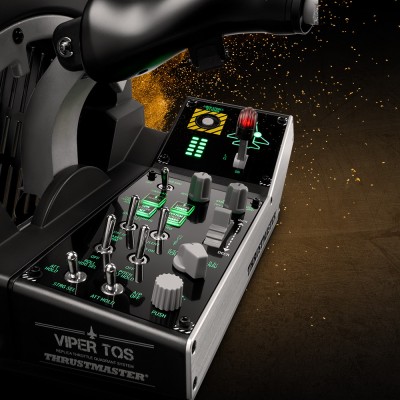Важіль управління двигуном Thrustmaster Viper TQS Mission Pack, PC (4060254) Важіль управління двигуном Thrustmaster Viper TQS Mission Pack, PC (4060254)
