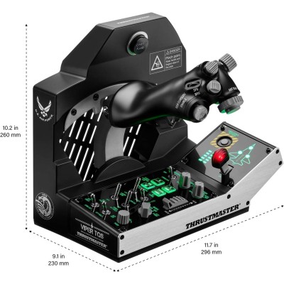 Важіль управління двигуном Thrustmaster Viper TQS Mission Pack, PC (4060254) Важіль управління двигуном Thrustmaster Viper TQS Mission Pack, PC (4060254)