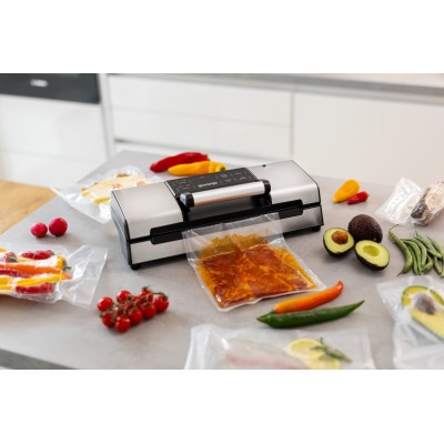 Вакууматор Gorenje для пакетів, 120Вт, 30см, електронне керування, +10 пакетів, нерж, чорний (VS120EPRO) Вакууматор Gorenje для пакетів, 120Вт, 30см, електронне керування, +10 пакетів, нерж, чорний (VS120EPRO)
