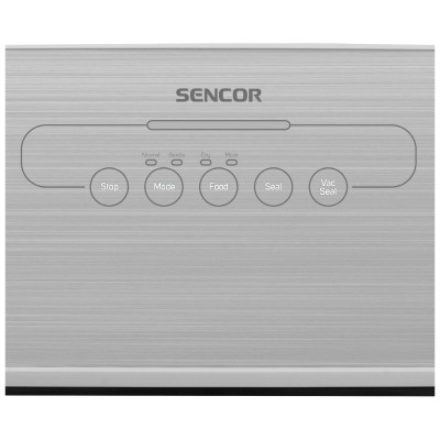 Вакууматор Sencor для пакетів і контейнерів, 110Вт, 30см, електронне керування, +5 пакетів, +1 рулон, пластик, сріблястий29 (SVS Вакууматор Sencor для пакетів і контейнерів, 110Вт, 30см, електронне керування, +5 пакетів, +1 рулон, пластик, сріблястий29 (SVS