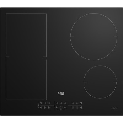 Варильна поверхня Beko індукційна, 60см, розширена зона, чорний (HII64200FMT)