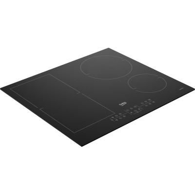 Варильна поверхня Beko індукційна, 60см, розширена зона, чорний (HII64200FMT)