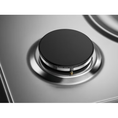 Варильна поверхня Electrolux газова, 30см, чавун, Доміно, нерж (EGG3322NVX) Варильна поверхня Electrolux газова, 30см, чавун, Доміно, нерж (EGG3322NVX)