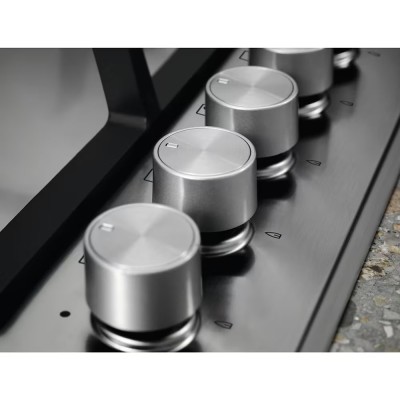 Варильна поверхня Electrolux газова, 60см, чавун, нерж (EGS6436SX)
