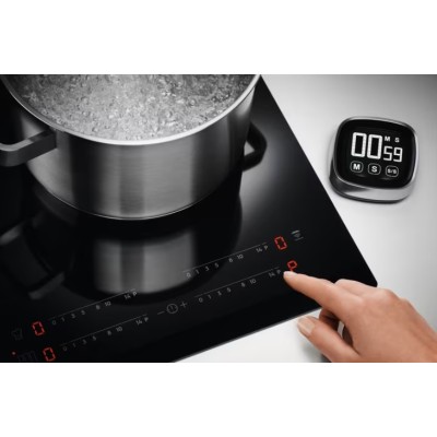 Варильна поверхня Electrolux індукційна, 60см, Hob2Hood, чорний (EIT60443X)
