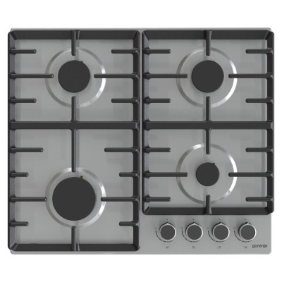 Варильна поверхня Gorenje газова, 60см, чавун, нерж (G642ABX) Варильна поверхня Gorenje газова, 60см, чавун, нерж (G642ABX)
