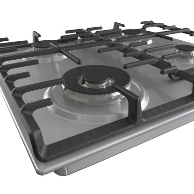 Варильна поверхня Gorenje газова, 60см, чавун, нерж (GW642ABX)