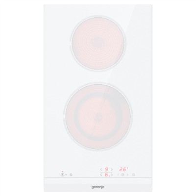 Варильна поверхня Gorenje електрична, 30см, Доміно, білий (ECT322WCSC) Варильна поверхня Gorenje електрична, 30см, Доміно, білий (ECT322WCSC)