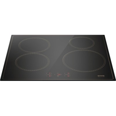 Варильна поверхня Gorenje індукційна, 60см, PowerBoost, TouchControl, StayWarm, блокування від дітей, чорний (GI6401CLBSC)