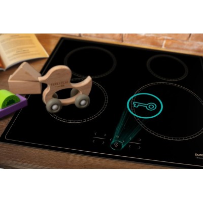 Варильна поверхня Gorenje індукційна, 60см, PowerBoost, TouchControl, StayWarm, блокування від дітей, чорний (GI6401CLBSC)