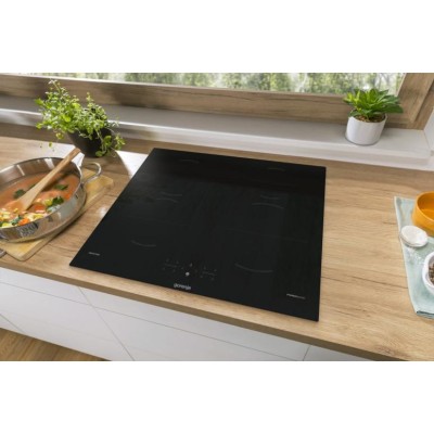 Варильна поверхня Gorenje індукційна, 60см, PowerBoost, TouchControl, чорний (GI601FMC)