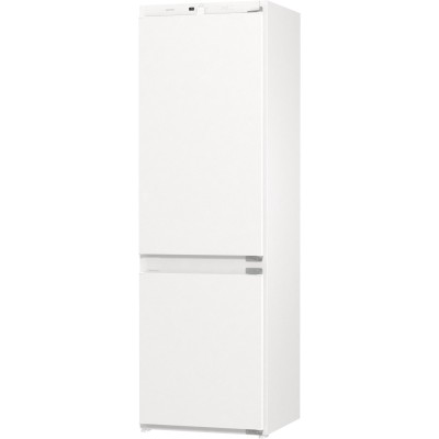 Вбуд. холодильник з мороз. камерою Gorenje, 177х55х54см, 2 двері, 180(68)л, А+, NF+, Зона св-ті, Внутр. Диспл, Білий (NRKI418EE1 Вбуд. холодильник з мороз. камерою Gorenje, 177х55х54см, 2 двері, 180(68)л, А+, NF+, Зона св-ті, Внутр. Диспл, Білий (NRKI418EE1